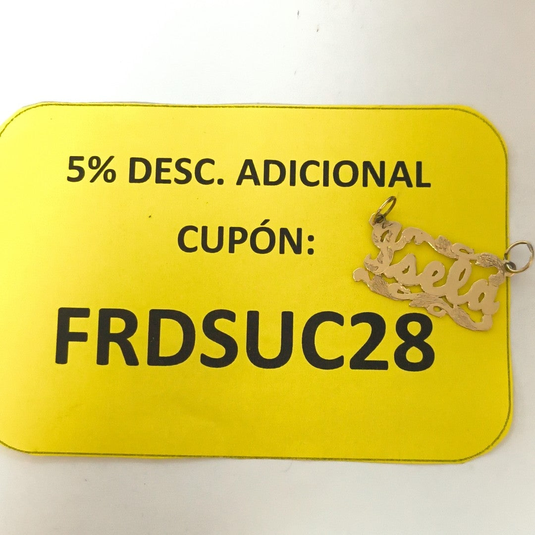 DIJE ORO 14 K 1.8 GRMS (SEMINUEVO)