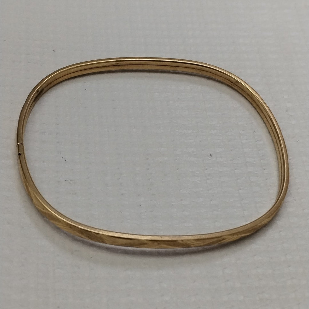 PULSERA RIGIDA ORO 14 K 4.6 GRMS (SEMINUEVO)