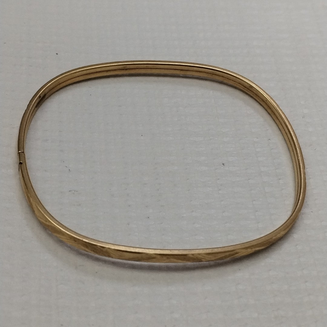 PULSERA RIGIDA ORO 14 K 4.6 GRMS (SEMINUEVO)