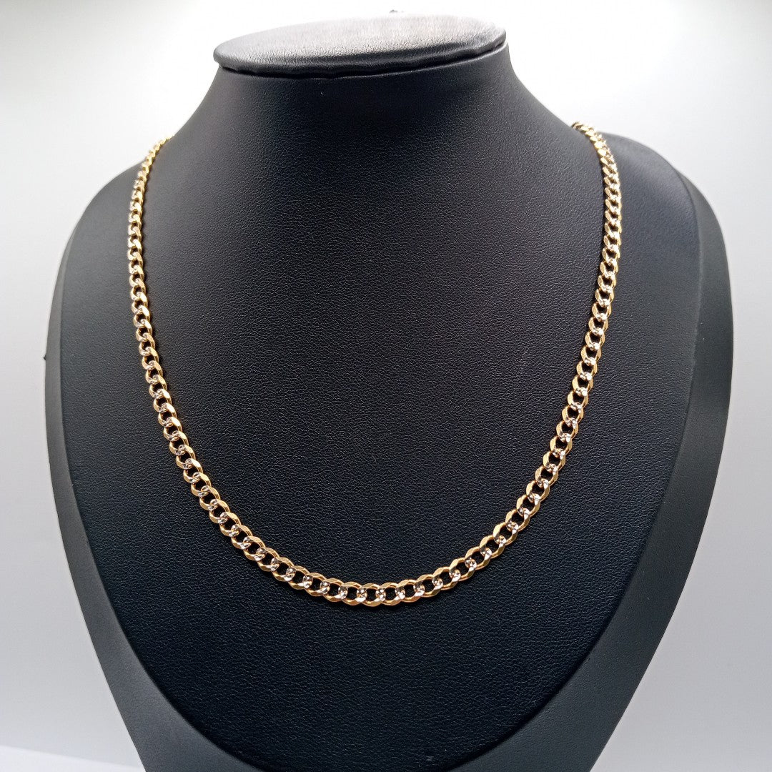 CADENA ORO,RODIADO 10 K 13,60 GRMS (SEMINUEVO)