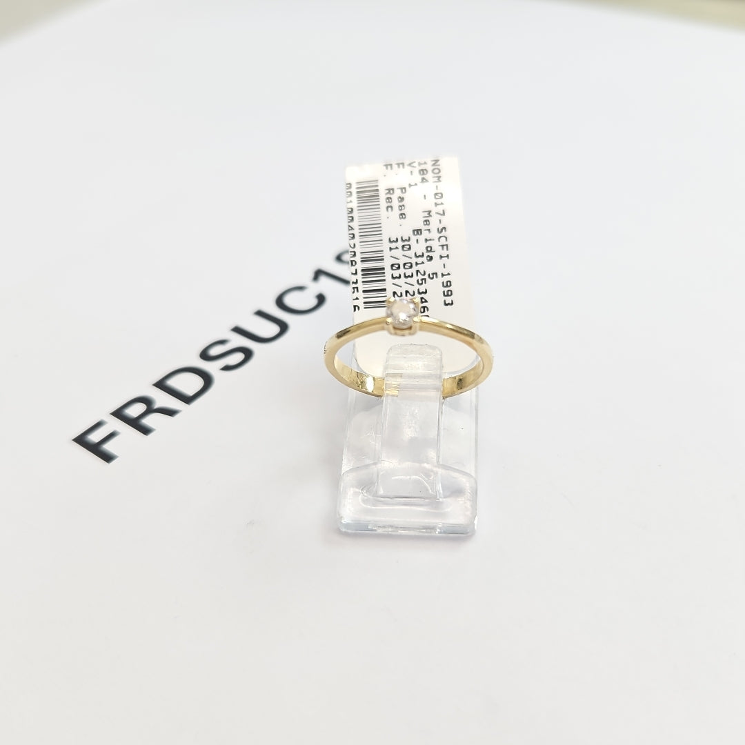 ANILLITO ORO 14 K 1.6 GRMS (SEMINUEVO)