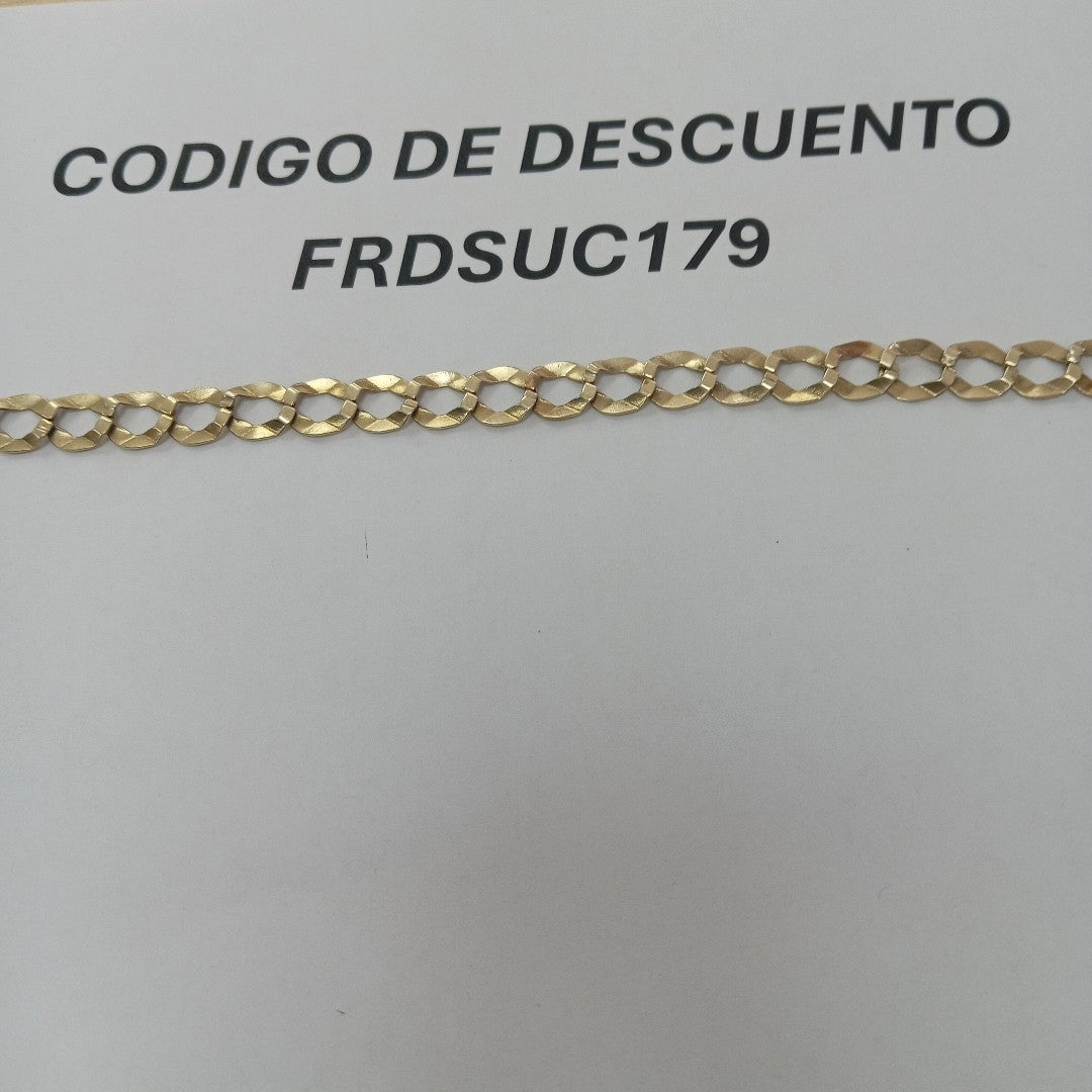 PULSERA ORO 10 K 9.3 GRMS (SEMINUEVO)