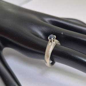 ANILLITO ORO, ORO BLANCO 14 K 3.8 GRMS (SEMINUEVO)