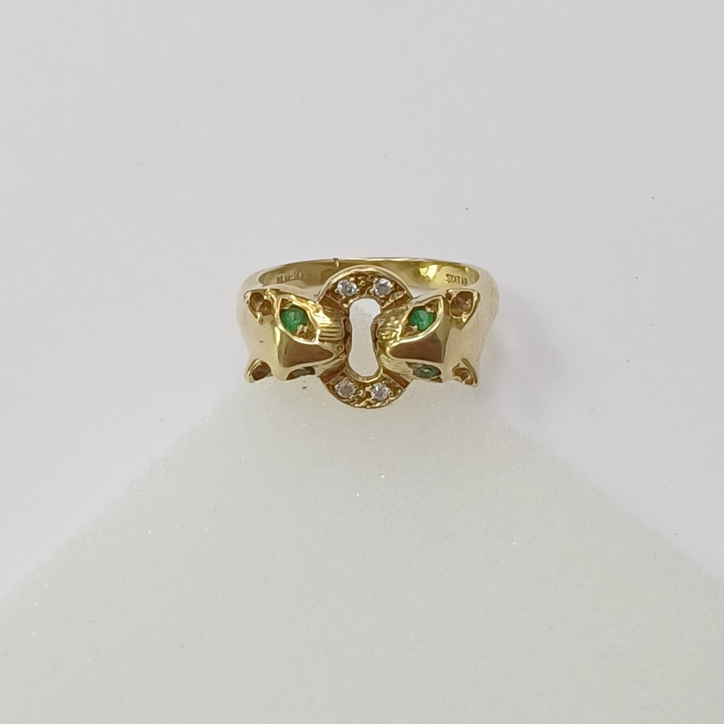 ANILLO ORO 14 K 5,90 GRMS (SEMINUEVO)