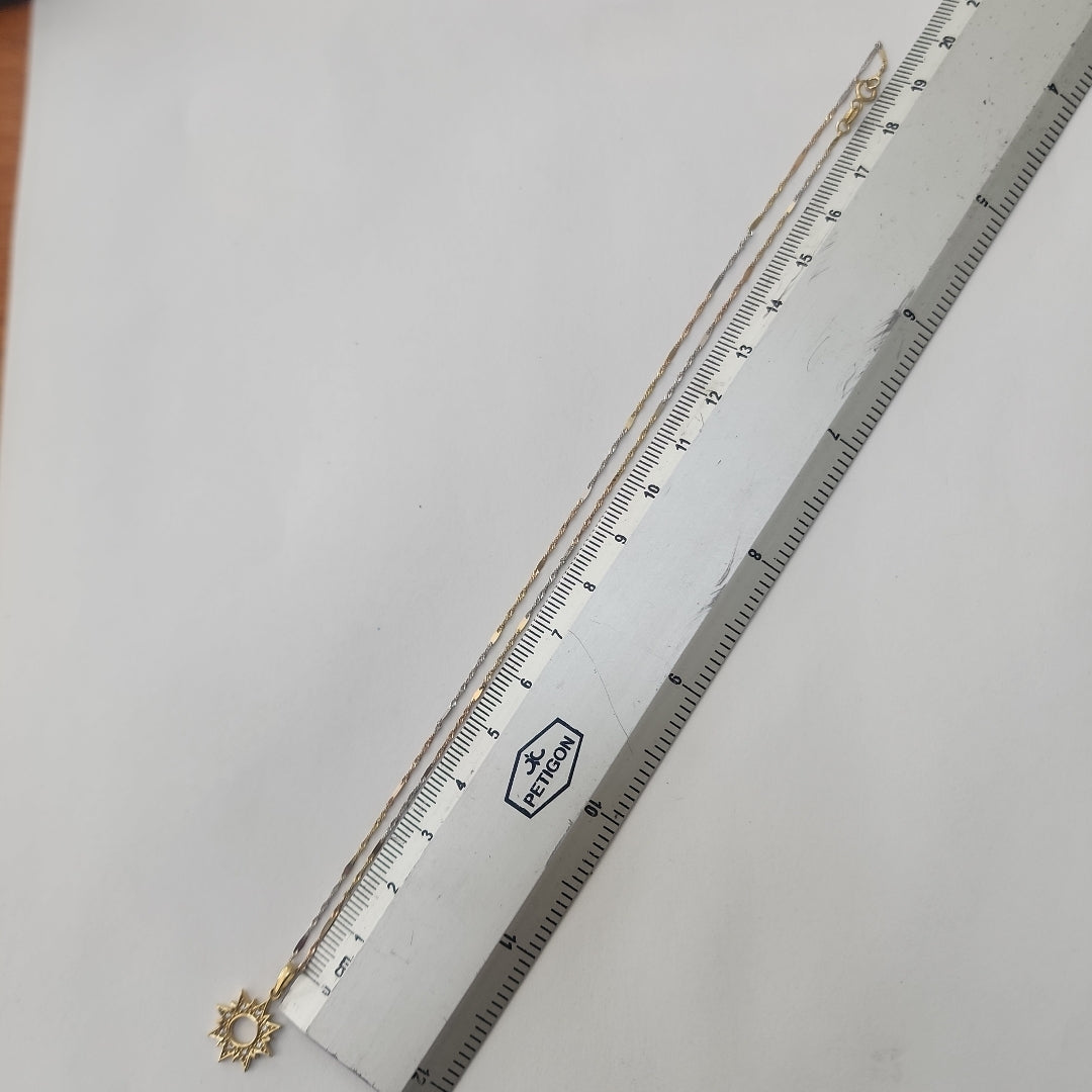 CADENA ORO 14 K 1.8 GRMS (SEMINUEVO)