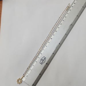 CADENA ORO 14 K 1.8 GRMS (SEMINUEVO)