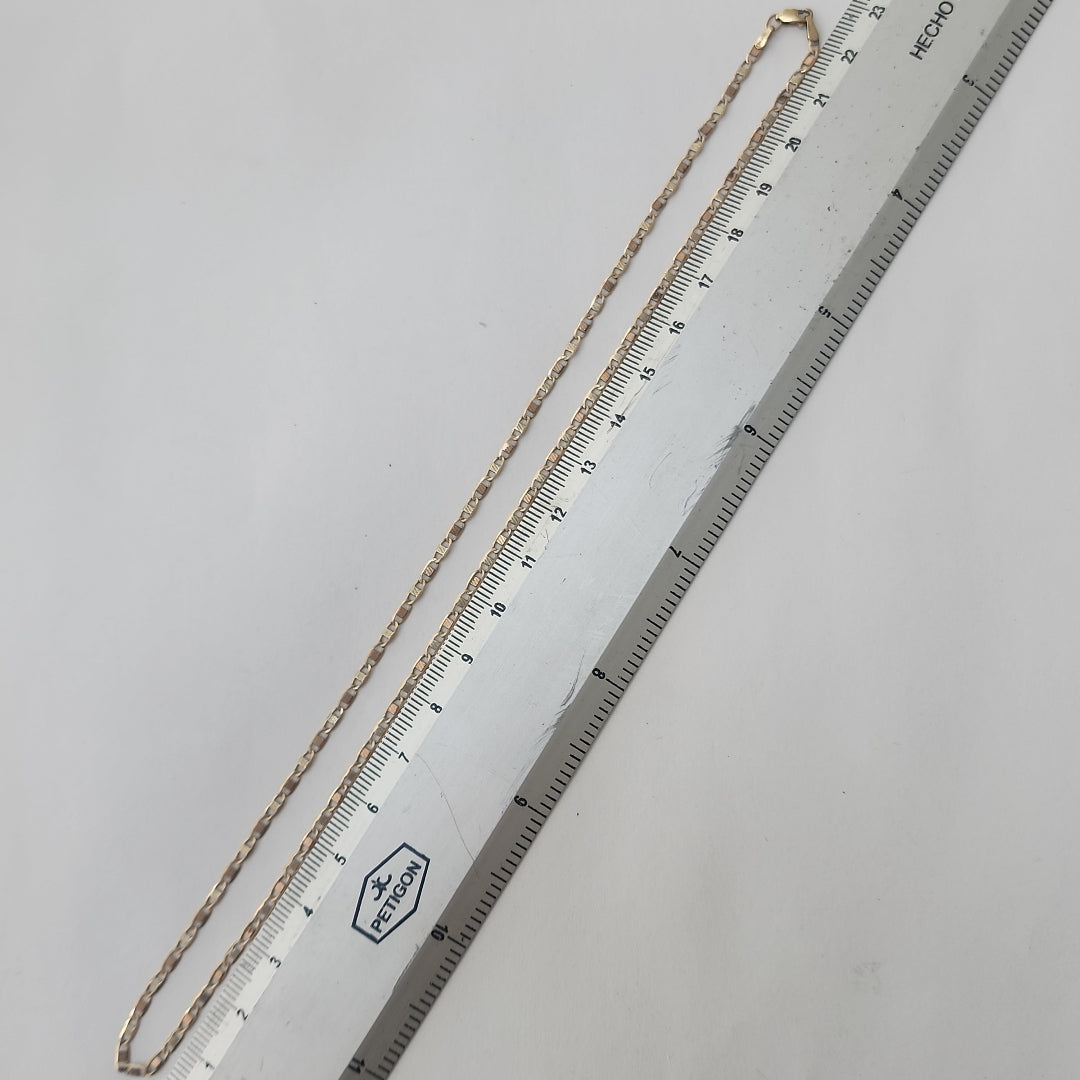 CADENA ORO 10 K 3.1 GRMS (SEMINUEVO)