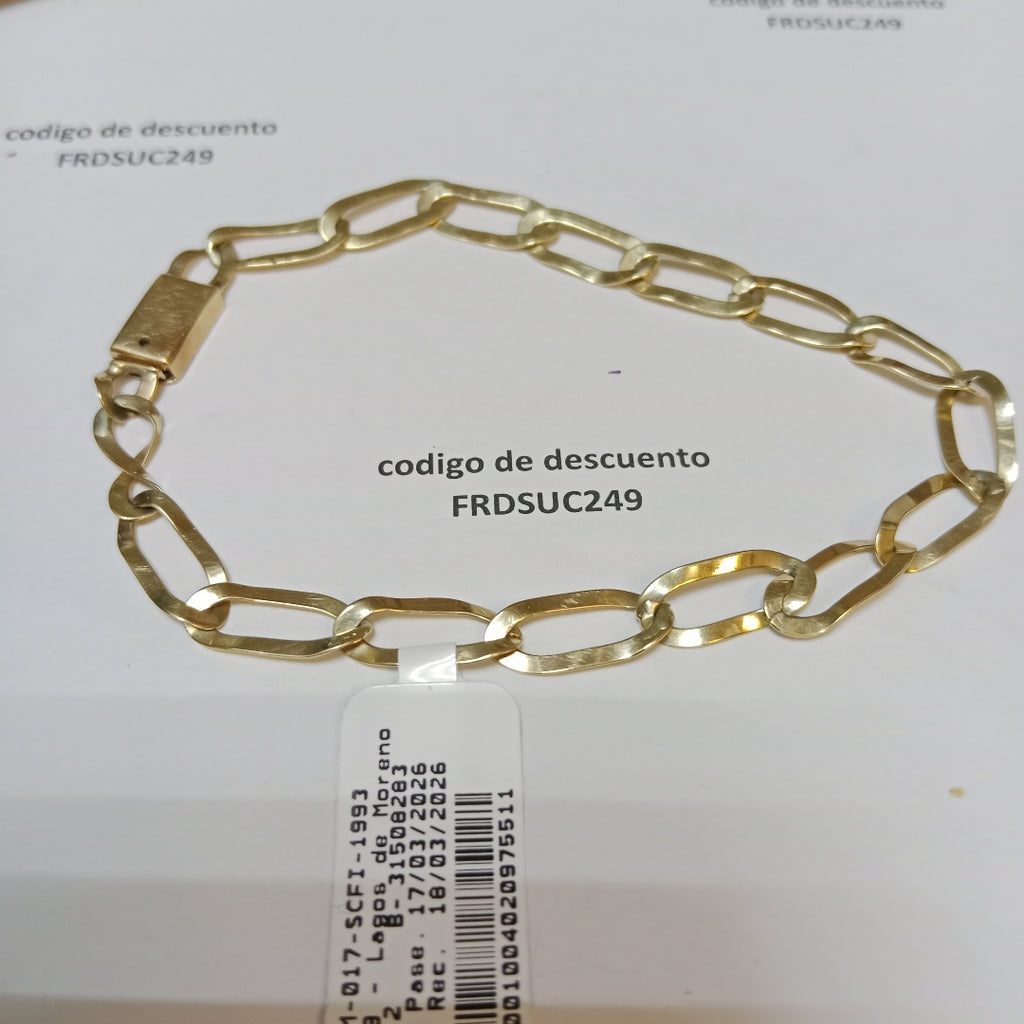PULSERA ORO 10 K 6.4 GRMS (SEMINUEVO)