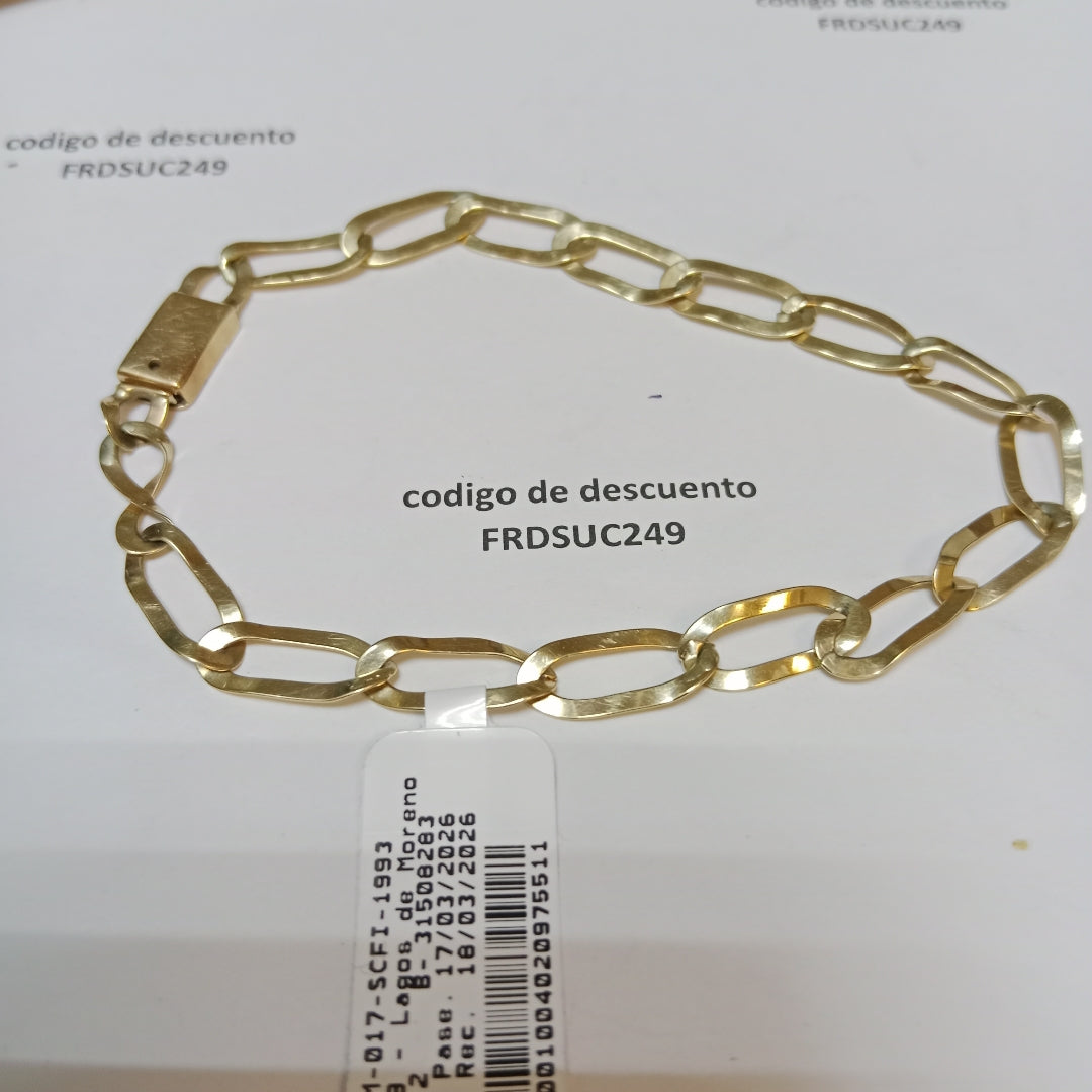 PULSERA ORO 10 K 6.4 GRMS (SEMINUEVO)
