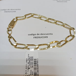 PULSERA ORO 10 K 6.4 GRMS (SEMINUEVO)