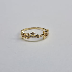 ANILLOS DAMA ORO 14K 1.5 (NUEVO)