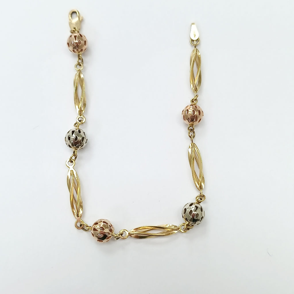 PULSERA ORO 14 K 4 GRMS (SEMINUEVO)
