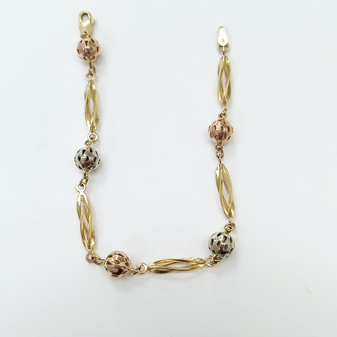 PULSERA ORO 14 K 4 GRMS (SEMINUEVO)