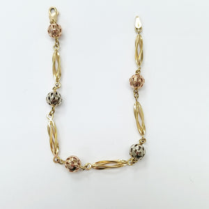 PULSERA ORO 14 K 4 GRMS (SEMINUEVO)