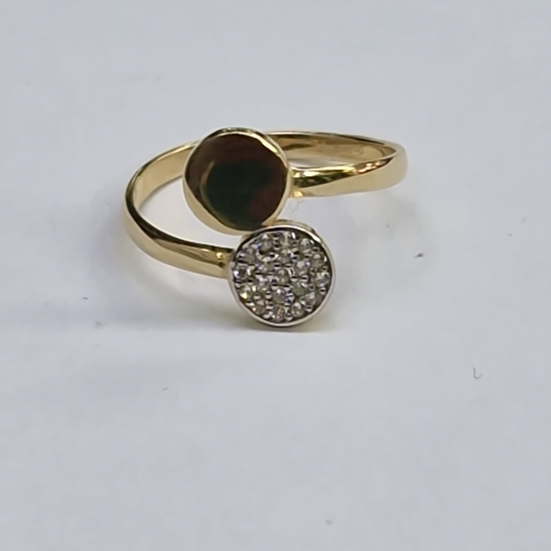 ANILLOS DAMA ORO 14K 1.6 (NUEVO)