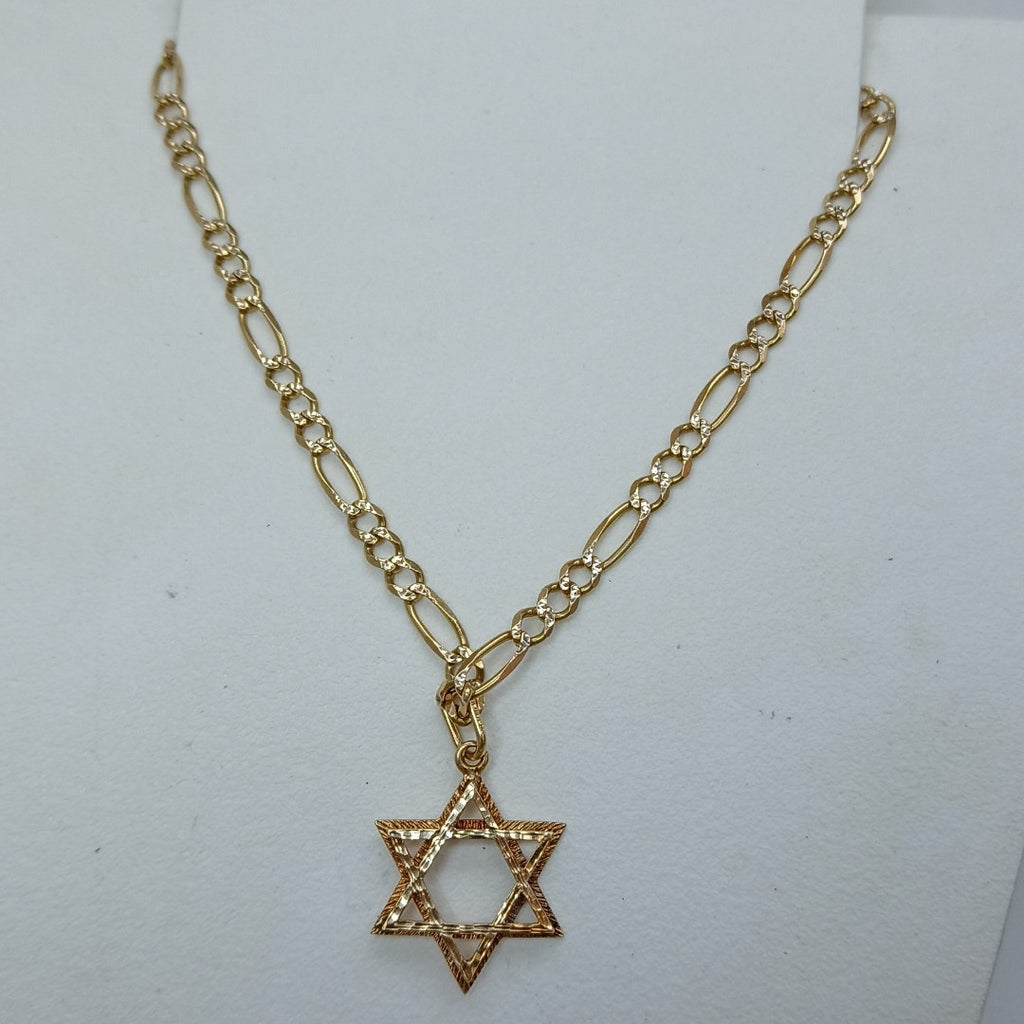 CADENA, DIJE ORO 14 K 14.4 GRMS (SEMINUEVO)