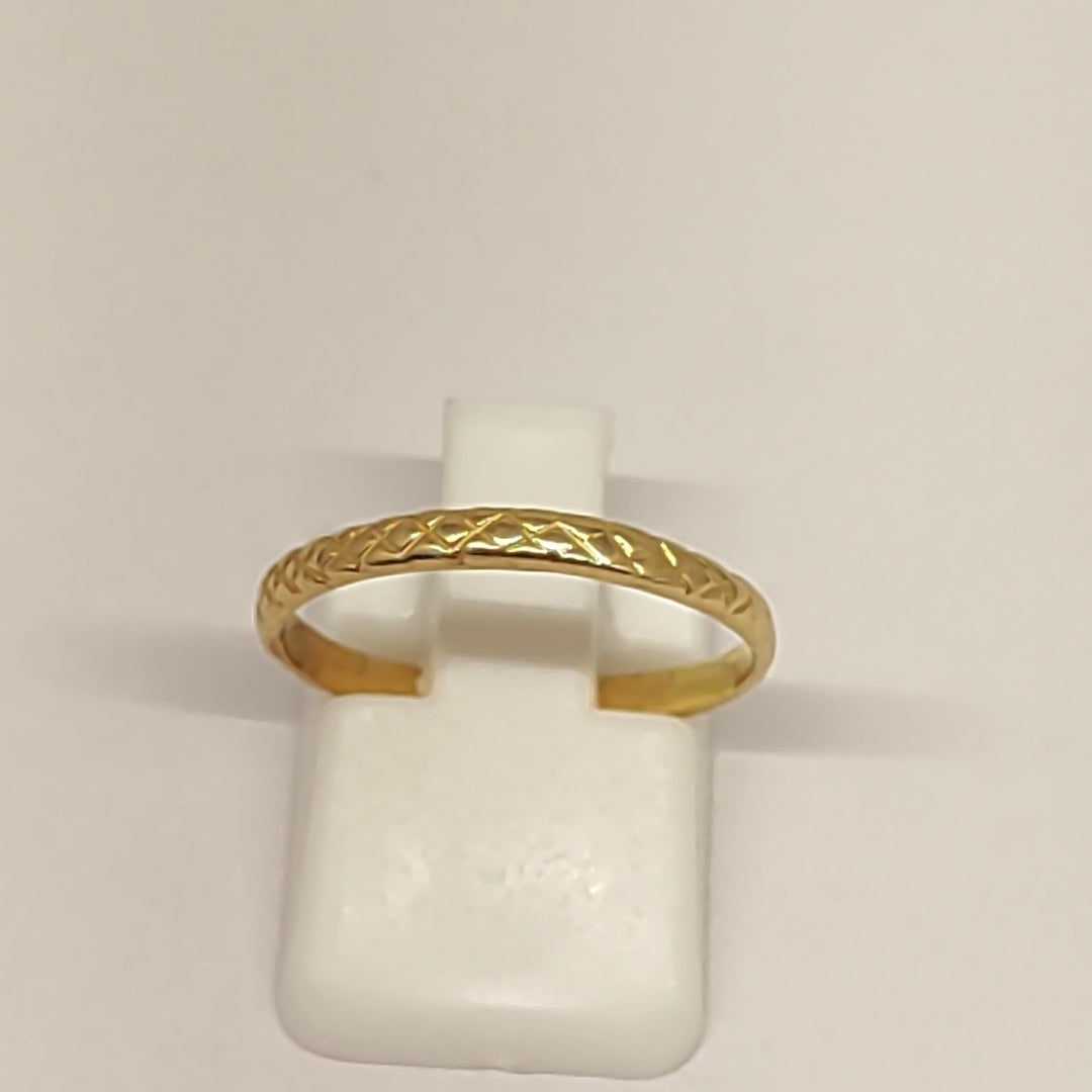 ARGOLLA ORO 8 K 1,10 GRMS (SEMINUEVO)
