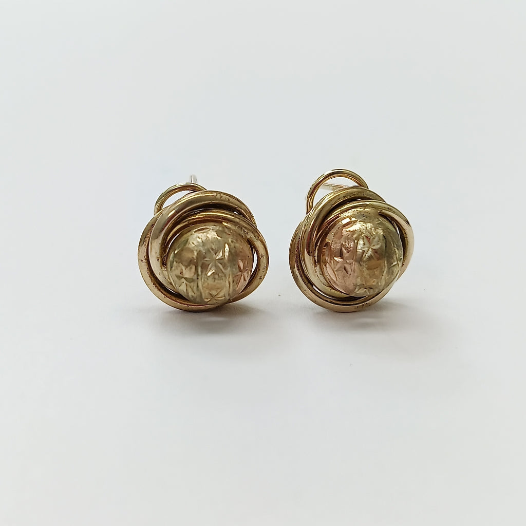 ARETES PAR ORO 8 K 4.7 GRMS (SEMINUEVO)