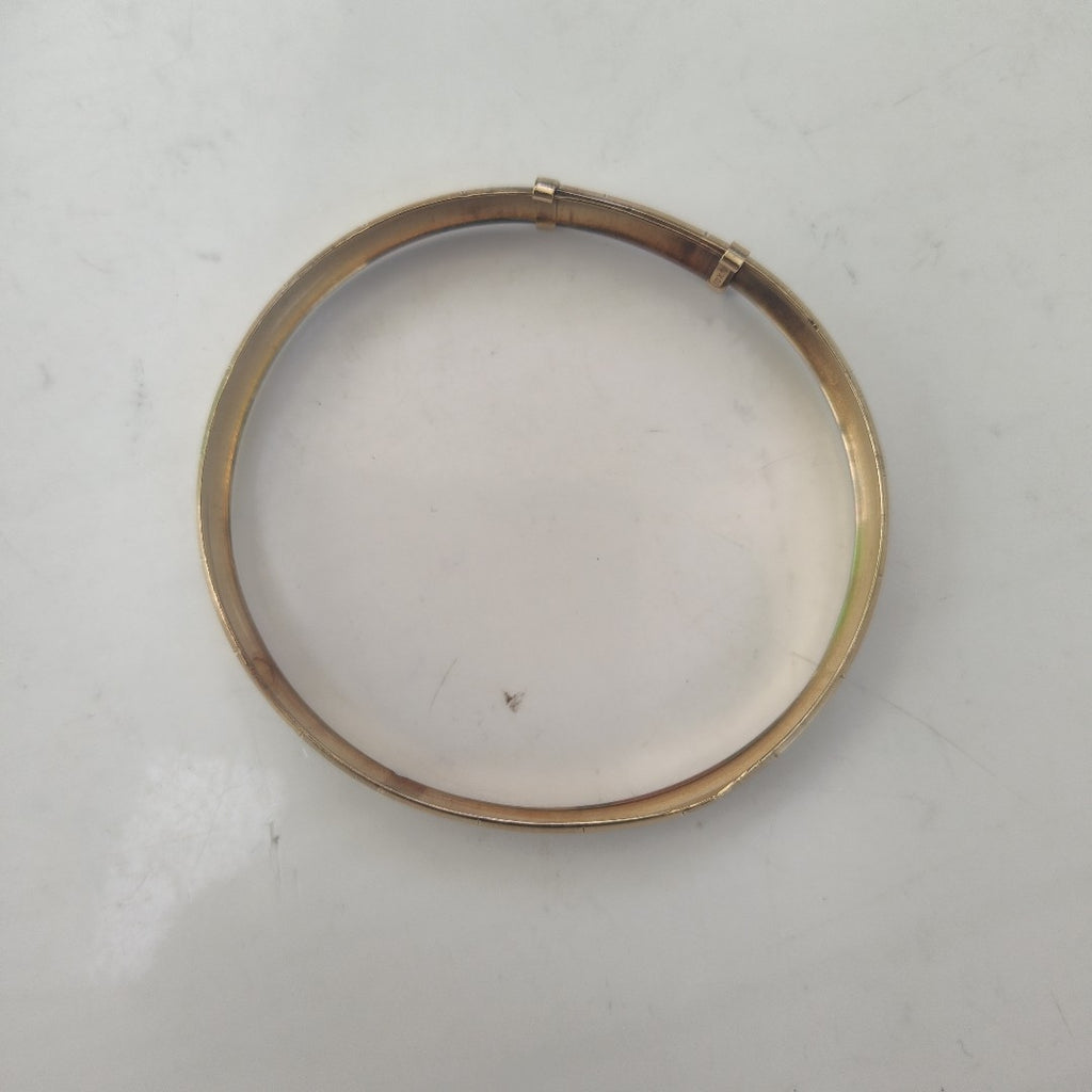 PULSERA RIGIDA ORO 10 K 10.2 GRMS (SEMINUEVO)