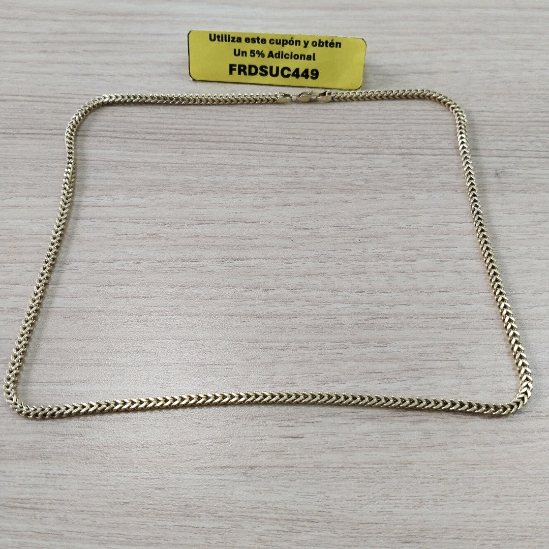 CADENA ORO 10 K 9.9 GRMS (SEMINUEVO)