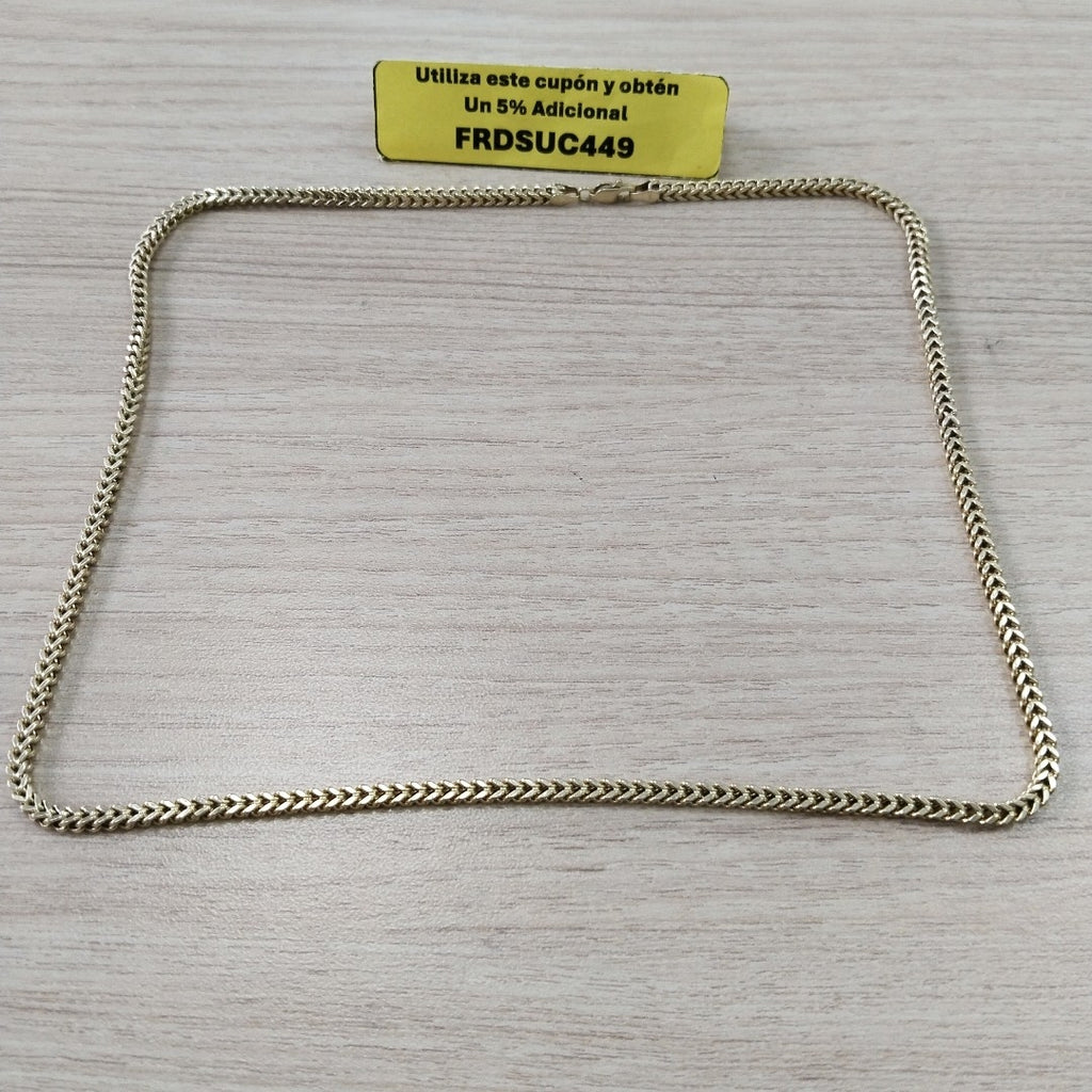 CADENA ORO 10 K 9.9 GRMS (SEMINUEVO)