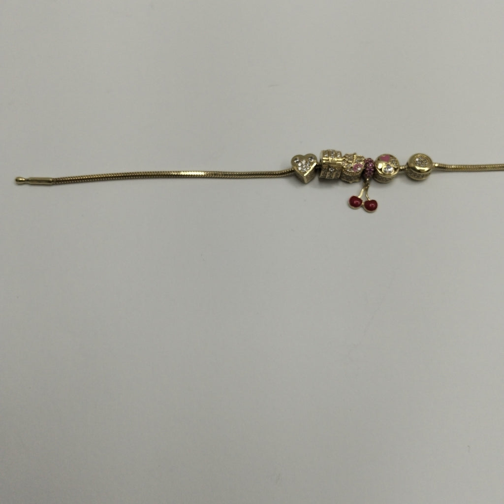 PULSERA CHARM ORO 14K 11.9 (NUEVO)