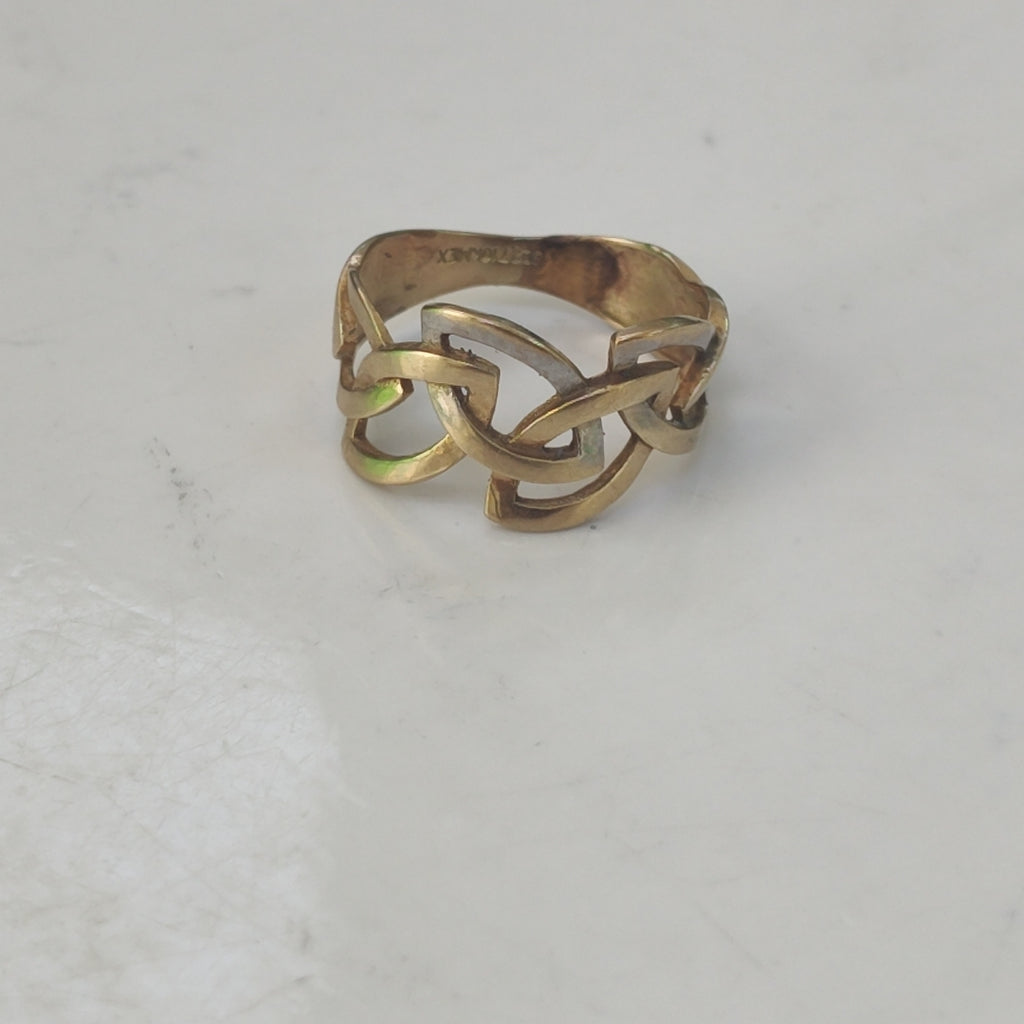 ANILLO ORO 10 K 2.2 GRMS (SEMINUEVO)