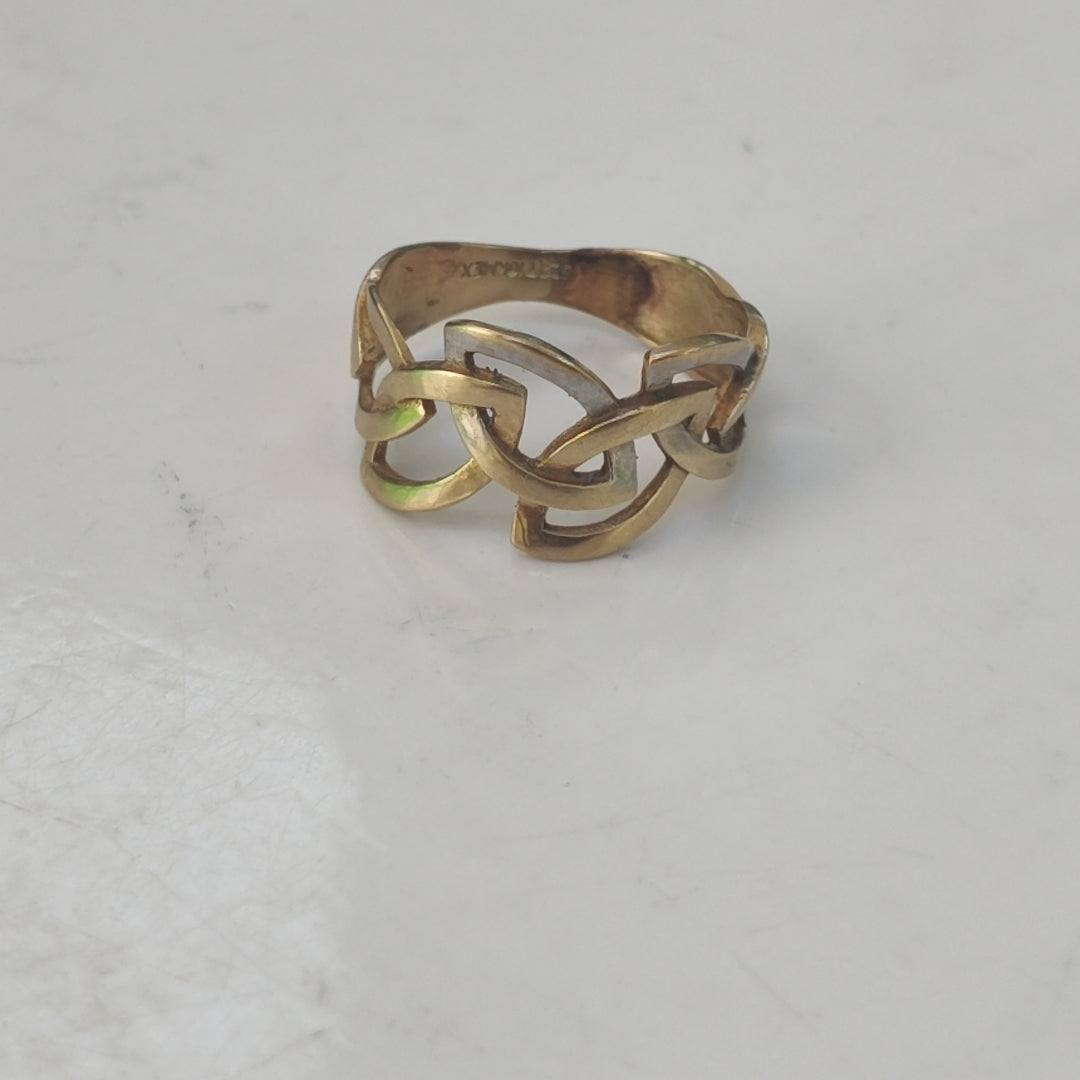 ANILLO ORO 10 K 2.2 GRMS (SEMINUEVO)
