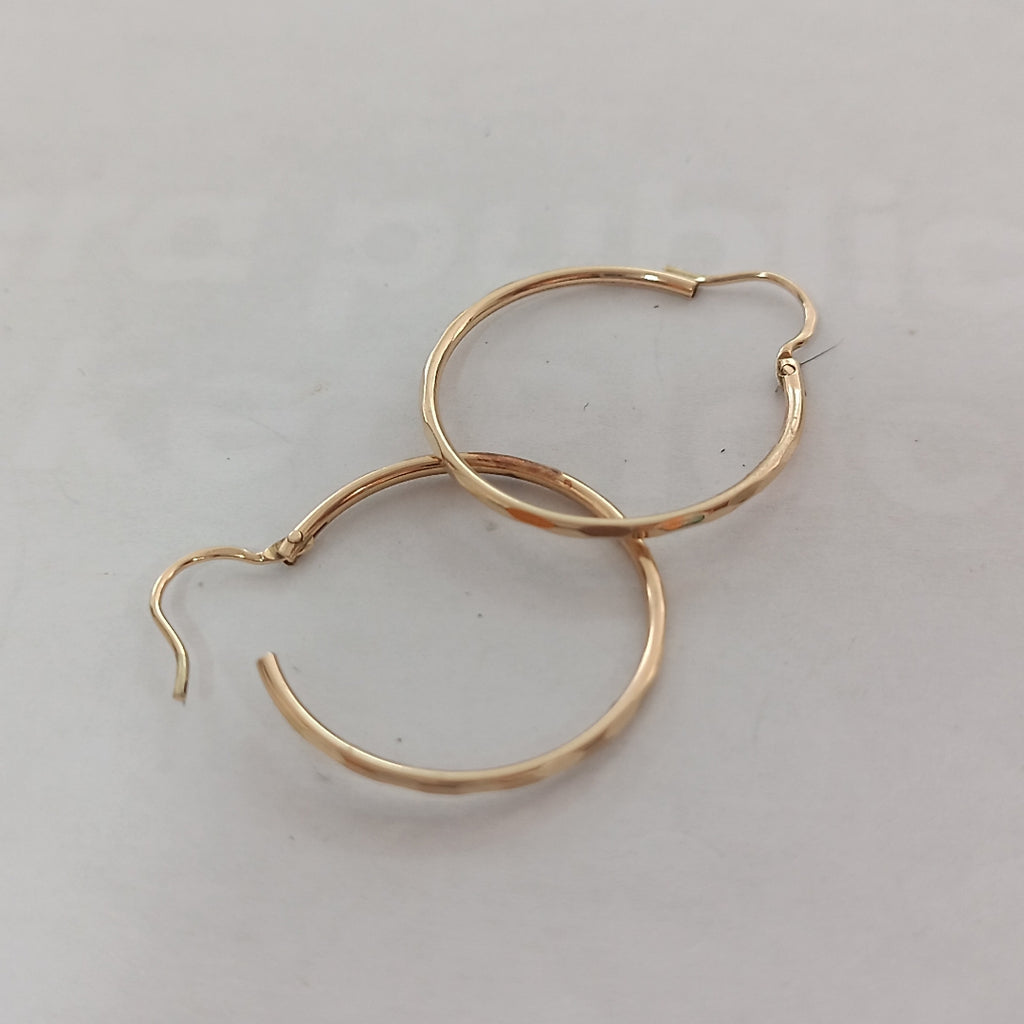 ARRACADAS PAR ORO 14 K 1.8 GRMS (SEMINUEVO)