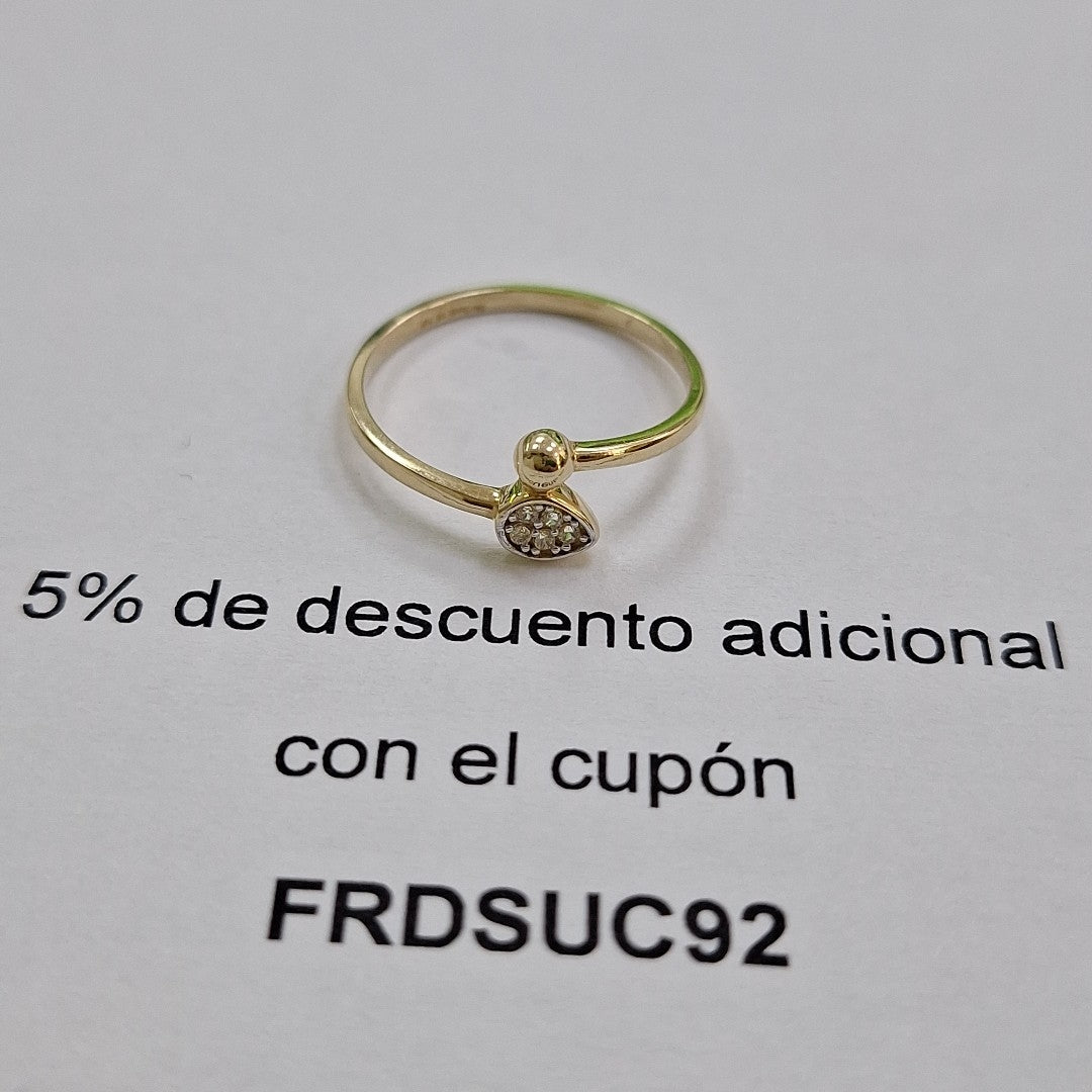 ANILLOS DAMA ORO 14K 1.1 (NUEVO)
