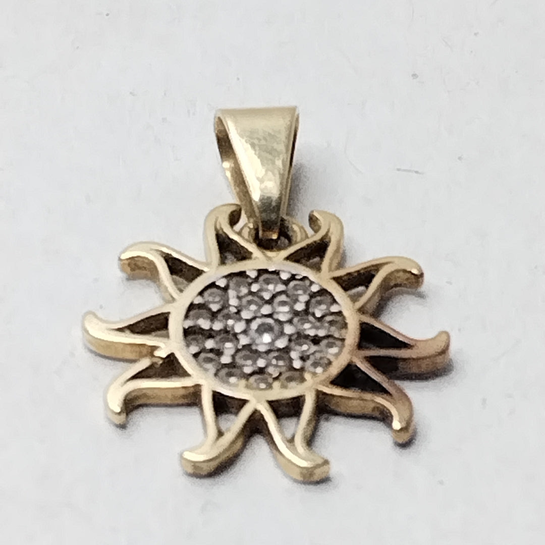 DIJE ORO,ORO COMBINADO 10 K 1,30 GRMS (SEMINUEVO)