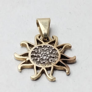 DIJE ORO,ORO COMBINADO 10 K 1,30 GRMS (SEMINUEVO)