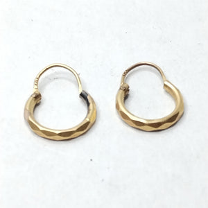 ARRACADAS PAR ORO 18 K 1.3 GRMS (SEMINUEVO)
