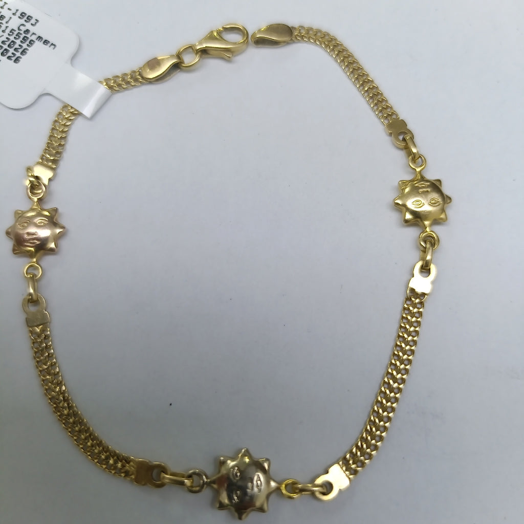PULSERA ORO 18 K 4.3 GRMS (SEMINUEVO)