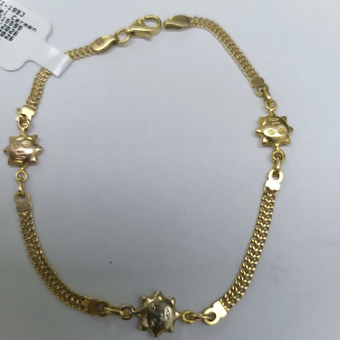 PULSERA ORO 18 K 4.3 GRMS (SEMINUEVO)