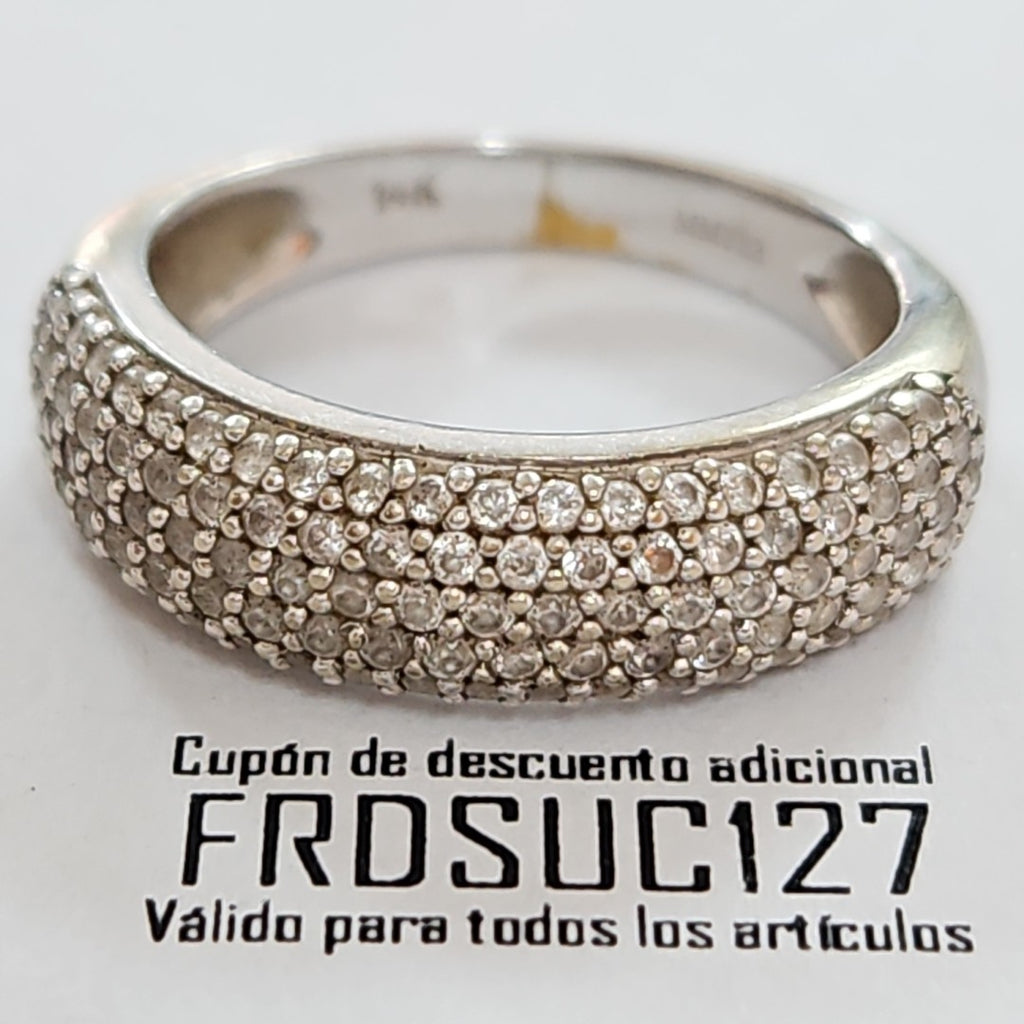 ANILLITO ORO BLANCO 14 K 3.9 GRMS (SEMINUEVO)