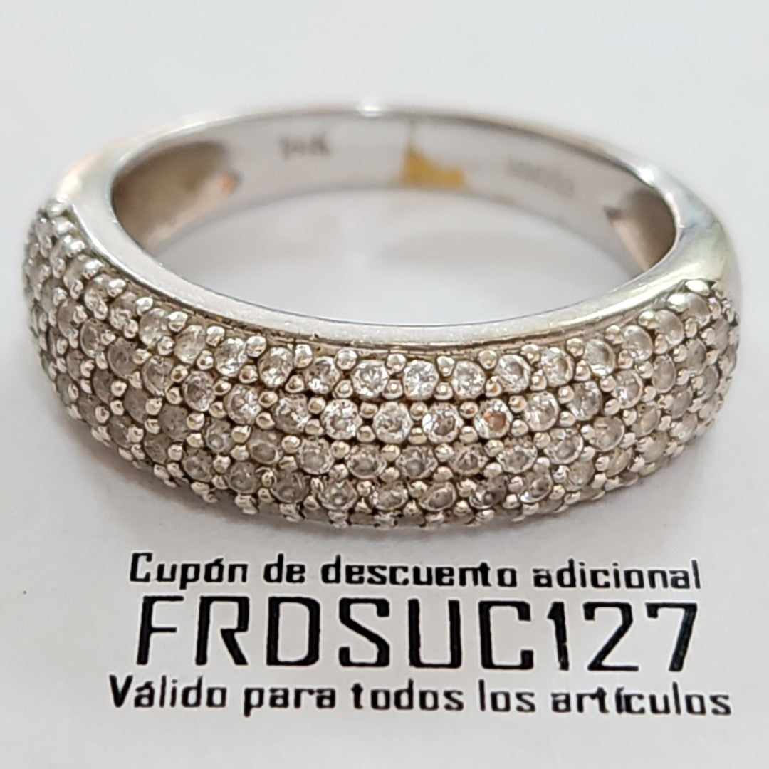 ANILLITO ORO BLANCO 14 K 3.9 GRMS (SEMINUEVO)