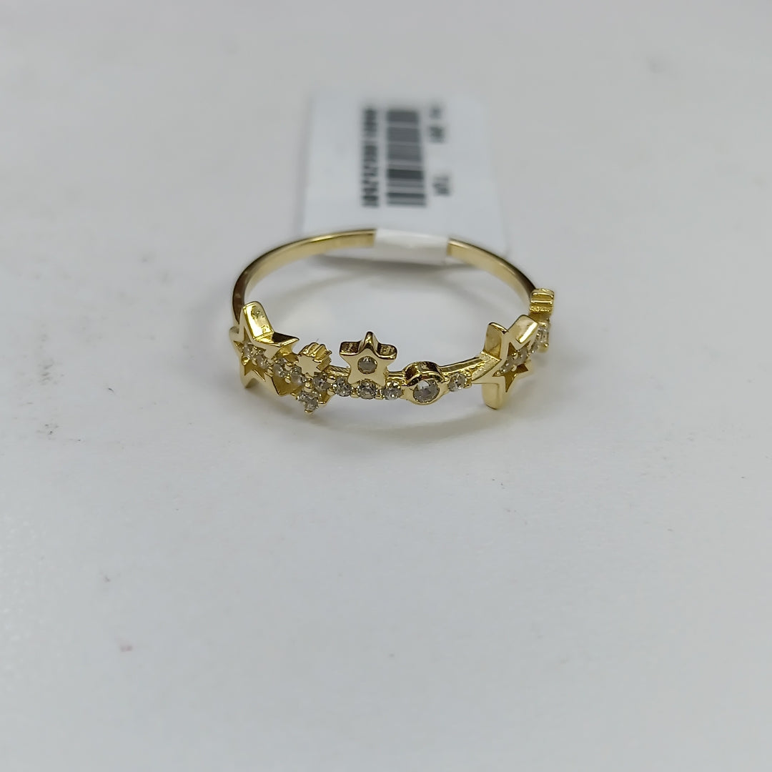 ANILLOS DAMA ORO 14K 1.5 (NUEVO)
