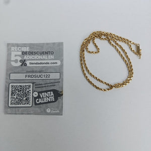 CADENA ORO 14 K 10.8 GRMS (SEMINUEVO)