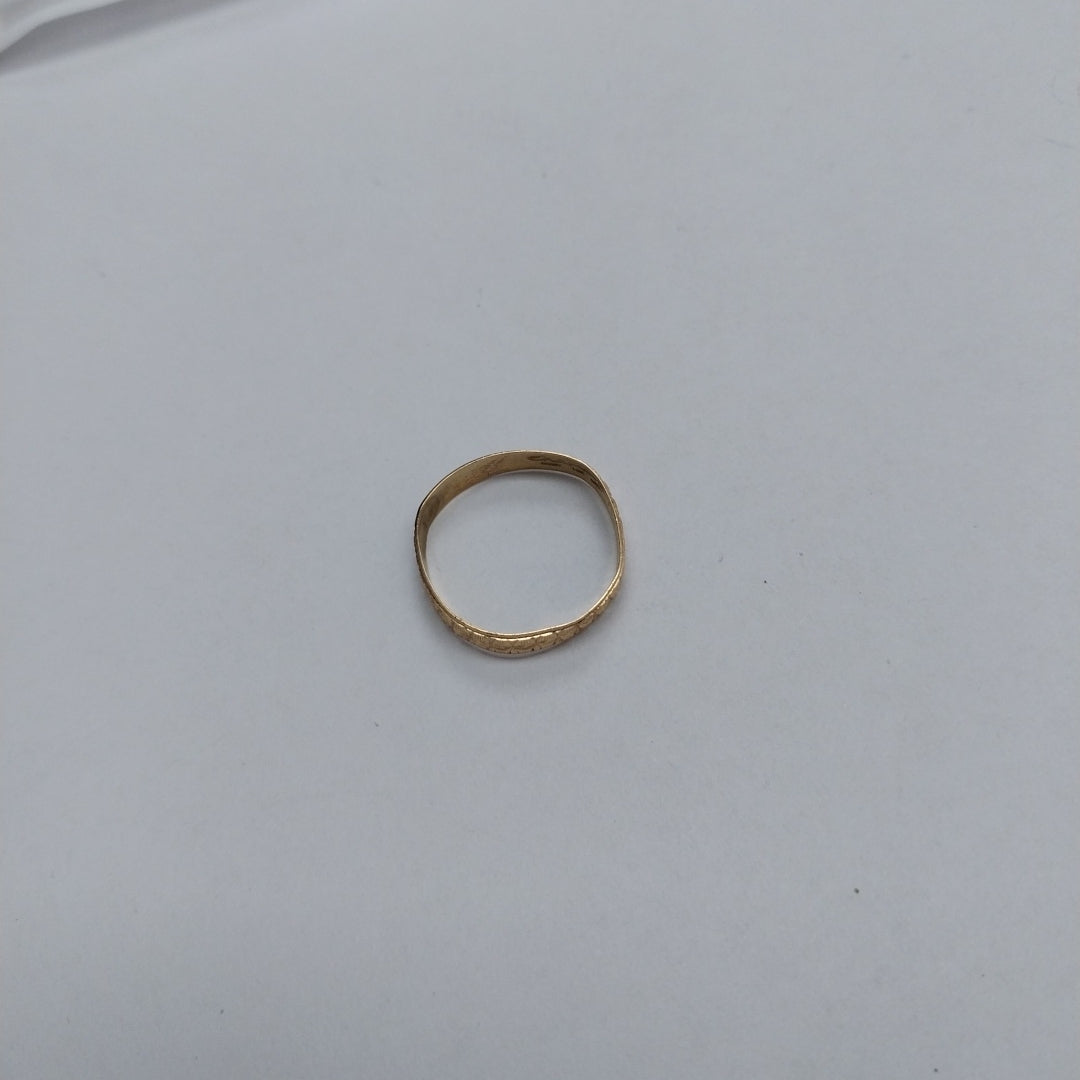 ARGOLLA ORO 10 K 1.2 GRMS (SEMINUEVO)