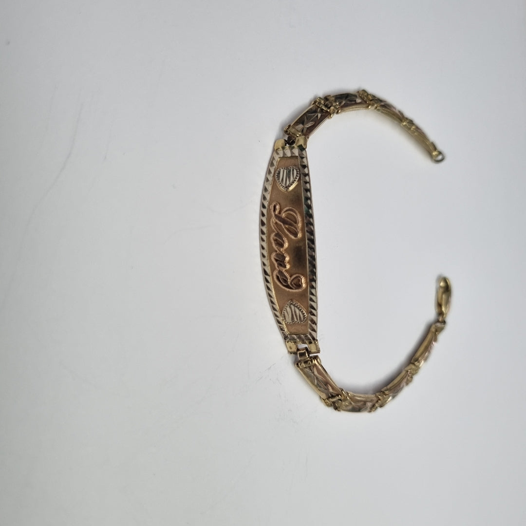 ESCLAVA ORO 14 K 13.7 GRMS (SEMINUEVO)
