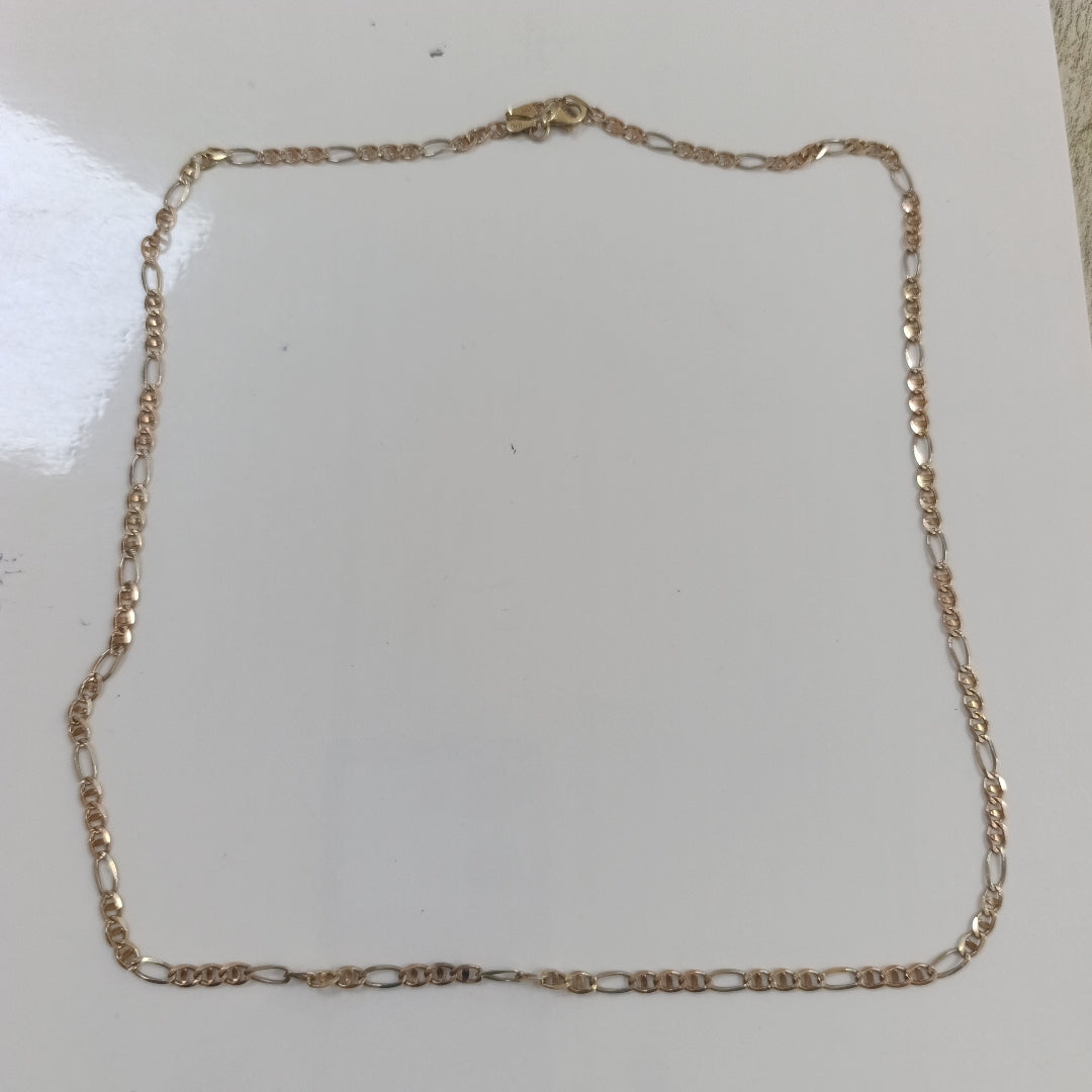 CADENA ORO COMBINADO 10 K 9.2 GRMS (SEMINUEVO)