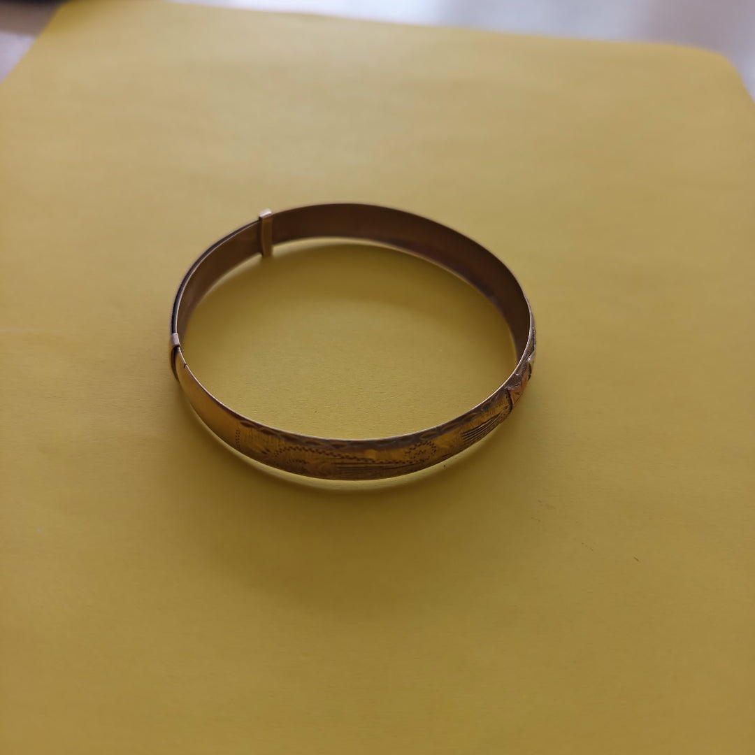PULSERA RIGIDA ORO 8 K 8,50 GRMS (SEMINUEVO)