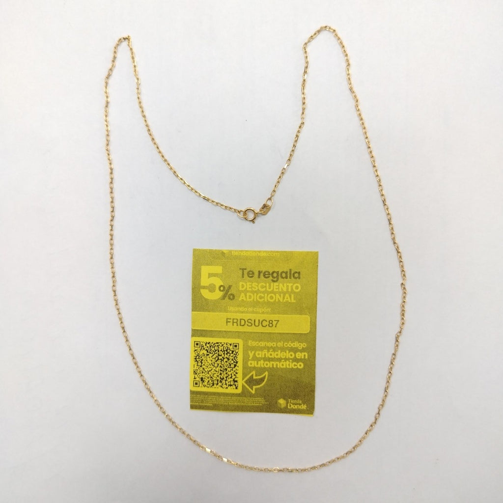 CADENA ORO 14 K 2,80 GRMS (SEMINUEVO)