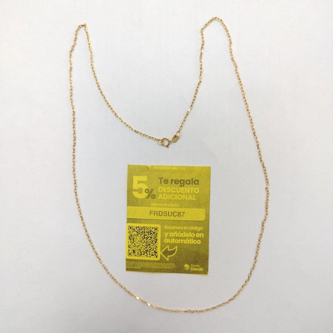 CADENA ORO 14 K 2,80 GRMS (SEMINUEVO)