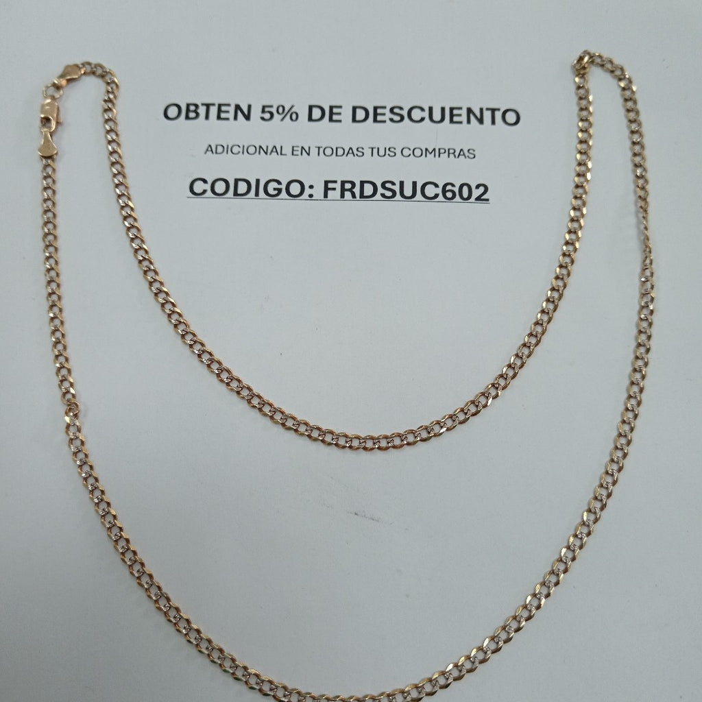 CADENA ORO 10 K 8.9 GRMS (SEMINUEVO)