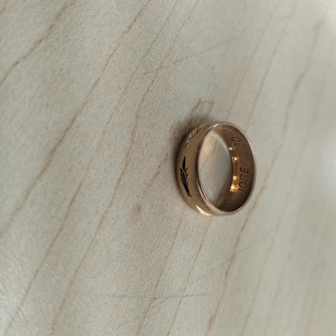 ARGOLLA ORO 10 K 2 GRMS (SEMINUEVO)