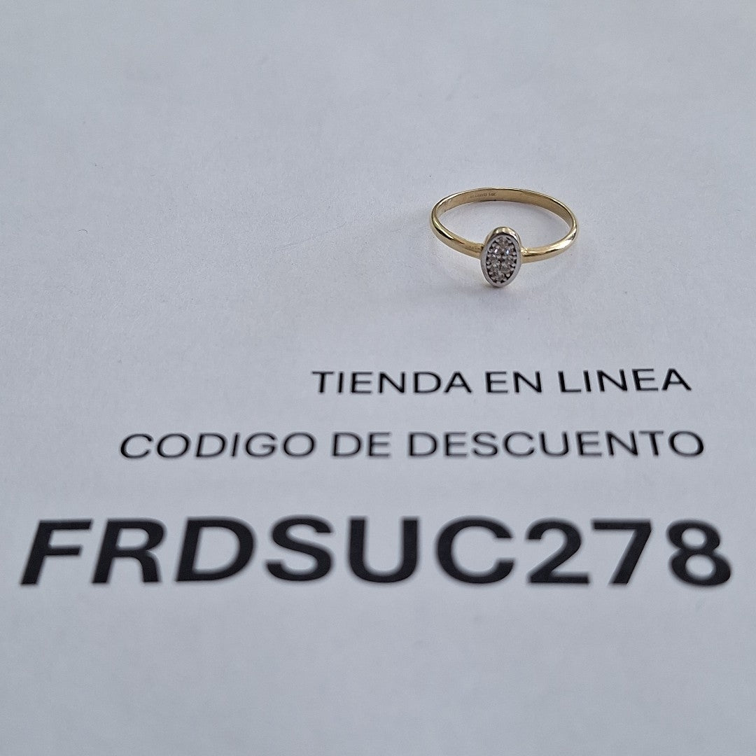 ANILLOS DAMA ORO 14K 1.1 (NUEVO)