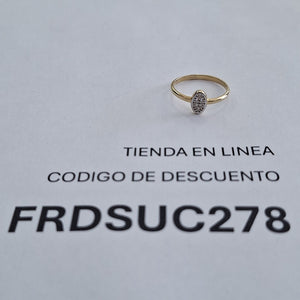 ANILLOS DAMA ORO 14K 1.1 (NUEVO)
