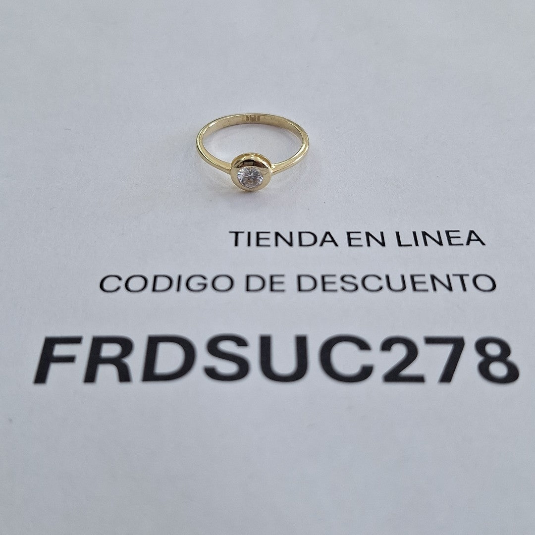 ANILLOS DAMA ORO 14K 1.6 (NUEVO)